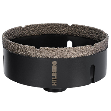 Коронка алмазная Hilberg Super Hard (HH692) по керамограниту 110 мм