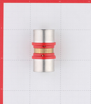 Соединитель прямой Tiemme 32(пресс) х 32(пресс)