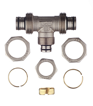 Тройник VALTEC (VTm.331.N.262026) 26 обж(ц) х 20 обж(ц) х 26 обж(ц)