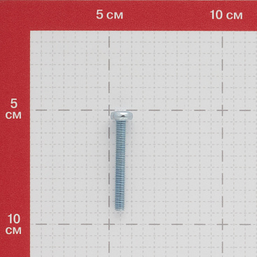 Винт оцинкованный M5x40 мм DIN 7985 полукруглая головка (8 шт.)