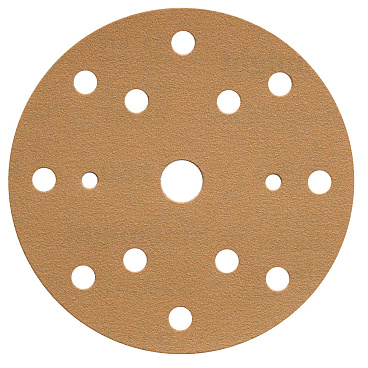 Диск шлифовальный Sunmight Gold d150 мм P150 на липучку бумажная основа (5 шт.)