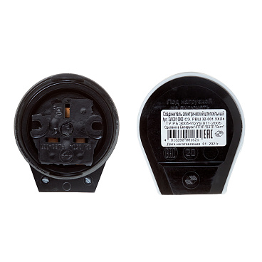 Комплект для подключения электроплит Svet СЭ РВШ 32-001 открытая установка с заземлением 2Р 32 А 250 В IP20 (0302-00010)