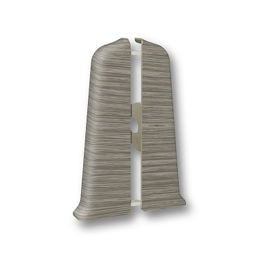 Заглушка торцевая Деконика 70 мм клен северный левая-правая Г-профиль (2 шт.)