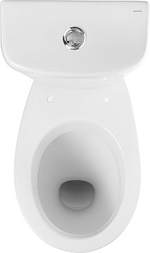 Унитаз-компакт Sanita Формат с косым выпуском с сиденьем пластик белый (WC.CC/Format/1-P/WHT.G/S1)