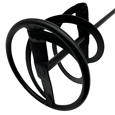 Миксер-насадка (венчик) для цементных растворов КМ 160x600 мм хвостовик М14 усиленная