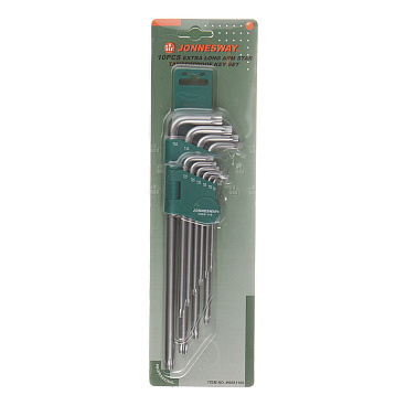 Набор шестигранных ключей Jonnesway Тorx 9-50 мм (H08S110S) (10 шт.)