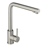 Смеситель для кухни Swedbe Selene Plus нержавеющая сталь с высоким изливом с подключением к фильтру однорычажный (8540)