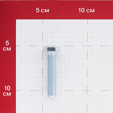 Болт оцинкованный M10x50 мм DIN 933 10,9 (2 шт.)