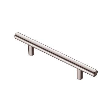 Ручка-рейлинг мебельная Kerron Metallic d10 мм металлическая сталь (R-3010-96 ST)