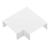 Угол плоский для кабель-канала DKC 40х17 мм белый (00425)