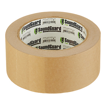 Лента клейкая SoundGuard Tape изоляционная коричневая 50 мм 40 м