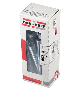 Болт оцинкованный M12x70 мм DIN 933 (10 шт.)