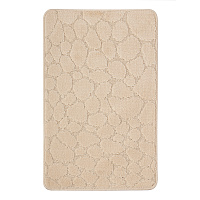 Коврик для ванной бежевый 50х80 см Fora Stone Natural (FOR-PP-STN50-80NAT)