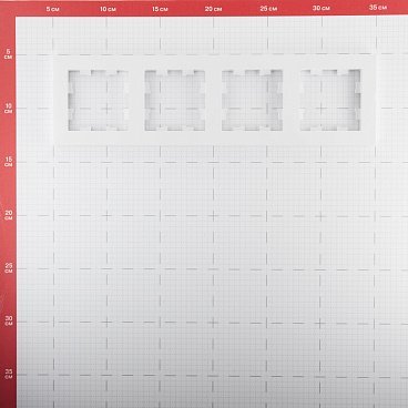 Рамка Systeme Electric AtlasDesign четырехместная белая (ATN000104)