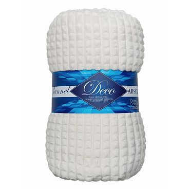 Плед 200х220 см TexRepublic Жаккард микрофибра шампань