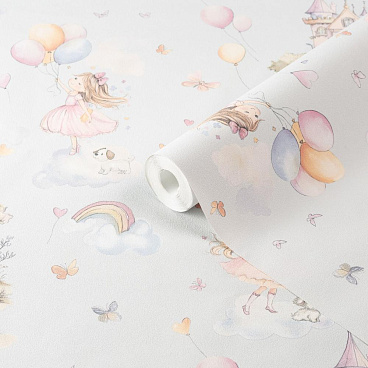 Обои компакт-винил на флизелиновой основе Erismann Kids`Story 60948-03 (1,06х10,05 м)