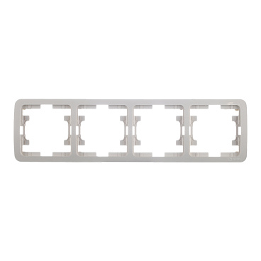 Рамка Makel Mimoza четырехместная бежевая (32039)