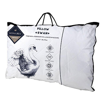 Подушка 70х70 см лебяжий пух Mona Liza (539222)