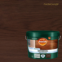 Антисептик Pinotex/Omnitex Universal 2 в 1 декоративный для дерева палисандр 9 л