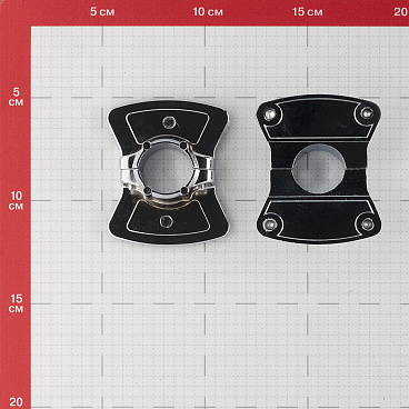 Держатель для панели двухсторонний к системе Joker d25 мм хром