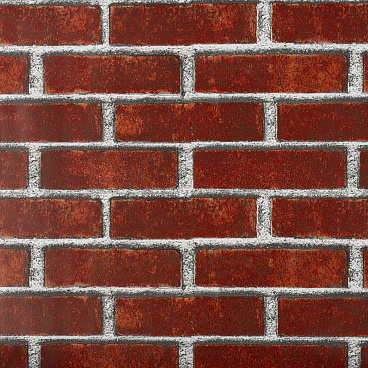 Пленка самоклеящаяся декоративная для мебели кирпич красная 0,45х8 м Рыжий кот