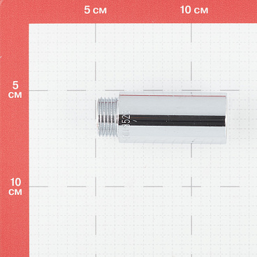 Удлинитель Stout 55 мм 1/2 ВР(г) х 1/2 НР(ш) хром латунный (SFT-0002-001255)