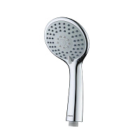 Лейка для душа Milardo Essential d100 мм 3 режима без шланга пластик хром (3803F10M18)