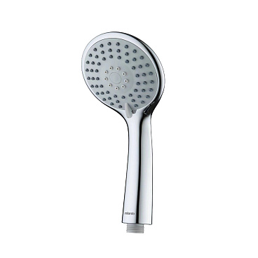 Лейка для душа Milardo Essential d100 мм 3 режима без шланга пластик хром (3803F10M18)