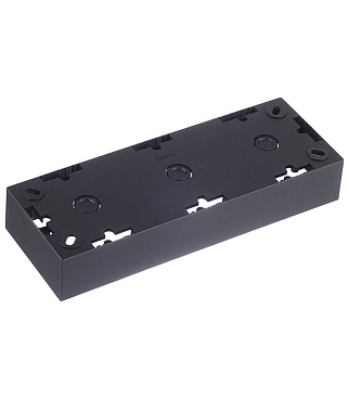 Коробка монтажная Simon 15 трехместная накладная графит (1590753-038)