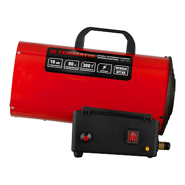 Пушка тепловая газовая 10 кВт Termatik прямого нагрева (GHG-101)
