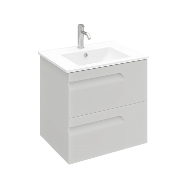 Тумба подв Атлас/Atlas 80 под умыв-к Creavit Su 80, кашемир матовый, LA-WCAB-80-125