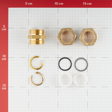 Муфта Stahlmann IWS EasyFix 15 х 15 мм для гофрированных труб