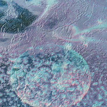 Обои бумажные Саратовские обои Космос С6 Д644-01 (0,53х10 м)