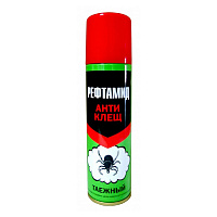 Средство для защиты от клещей аэрозоль Рефтамид Таежный 145 мл