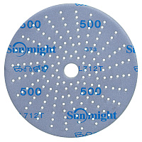 Диск шлифовальный Sunmight Ceramic d150 мм P500 на липучку пленочная основа (5 шт.)