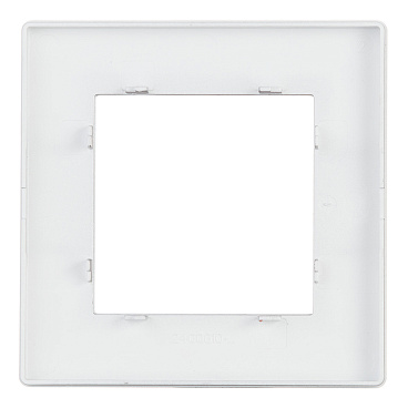 Рамка Simon 24 Harmonie одноместная алюминий (2400610-033)