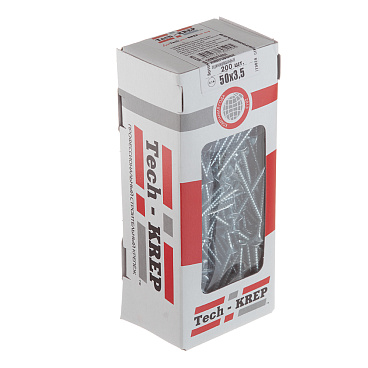 Саморезы универсальные 50x3,5 мм оцинкованные (200 шт.)