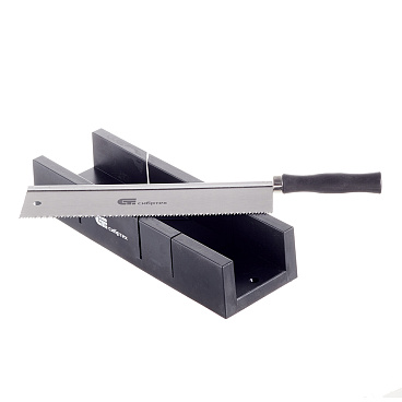 Стусло Сибртех пластиковое с пилой 300х60 мм (222307)