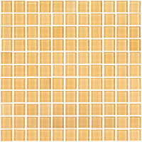 Мозаика Mir Mosaic Natural Color palette бежевая стеклянная 300х300х4 мм глянцевая