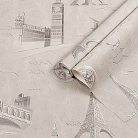 Обои компакт-винил на флизелиновой основе Palitra Life Travel Wall PL72406-42 (1,06х10,05 м)