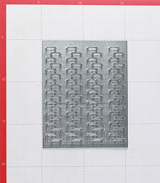 Пластина гвоздевая оцинкованная 129х102х1.0 мм