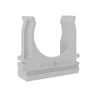 Крепеж-клипса для труб 25 мм DKC серая (100 шт.) (51025)