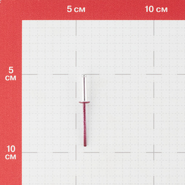 Заклепка вытяжная 4,0x16 мм алюминий/сталь красная RAL 3005 (100 шт.)