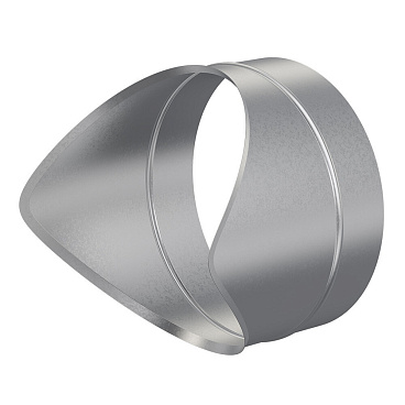 Врезка для круглых воздуховодов d250х250 мм оцинкованная