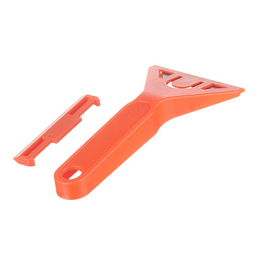 Скребок для стекла Hesler 60 мм с пластиковой ручкой (683133)