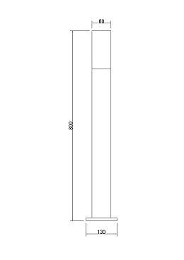Ландшафтный светильник Outdoor O418FL-01GR1