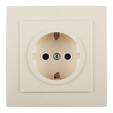 Розетка Svet встраиваемая бежевая (0216-00121)