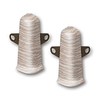 Угол наружный Деконика 70 мм дуб латте Г-профиль (2 шт.)