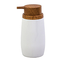 Дозатор для мыла Fixsen White Boom настольный пластик белый (FX-412-1)