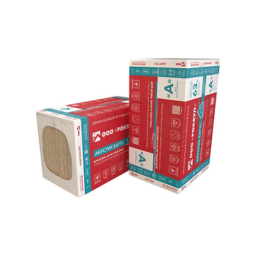 Шумоизоляция Роквул Акустик Баттс 100х600х1000 мм 3 кв.м